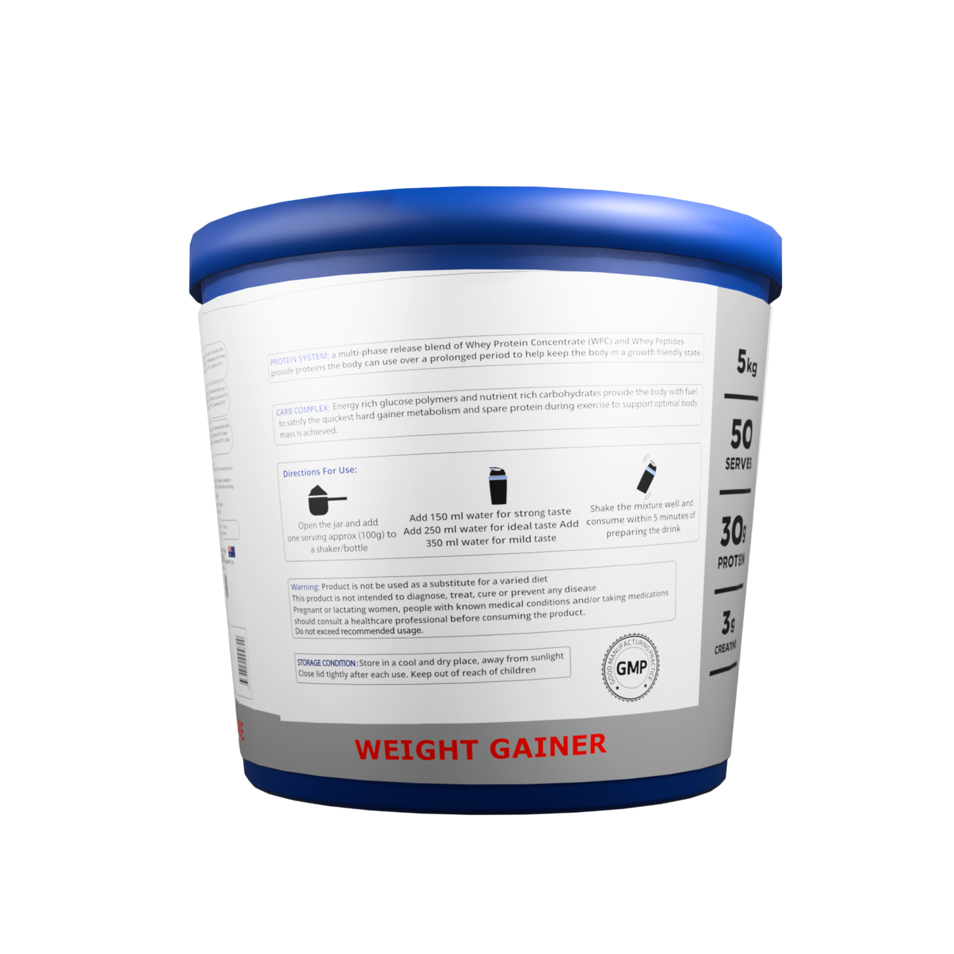 International Protein Anabolic Mass Gainer 5kg