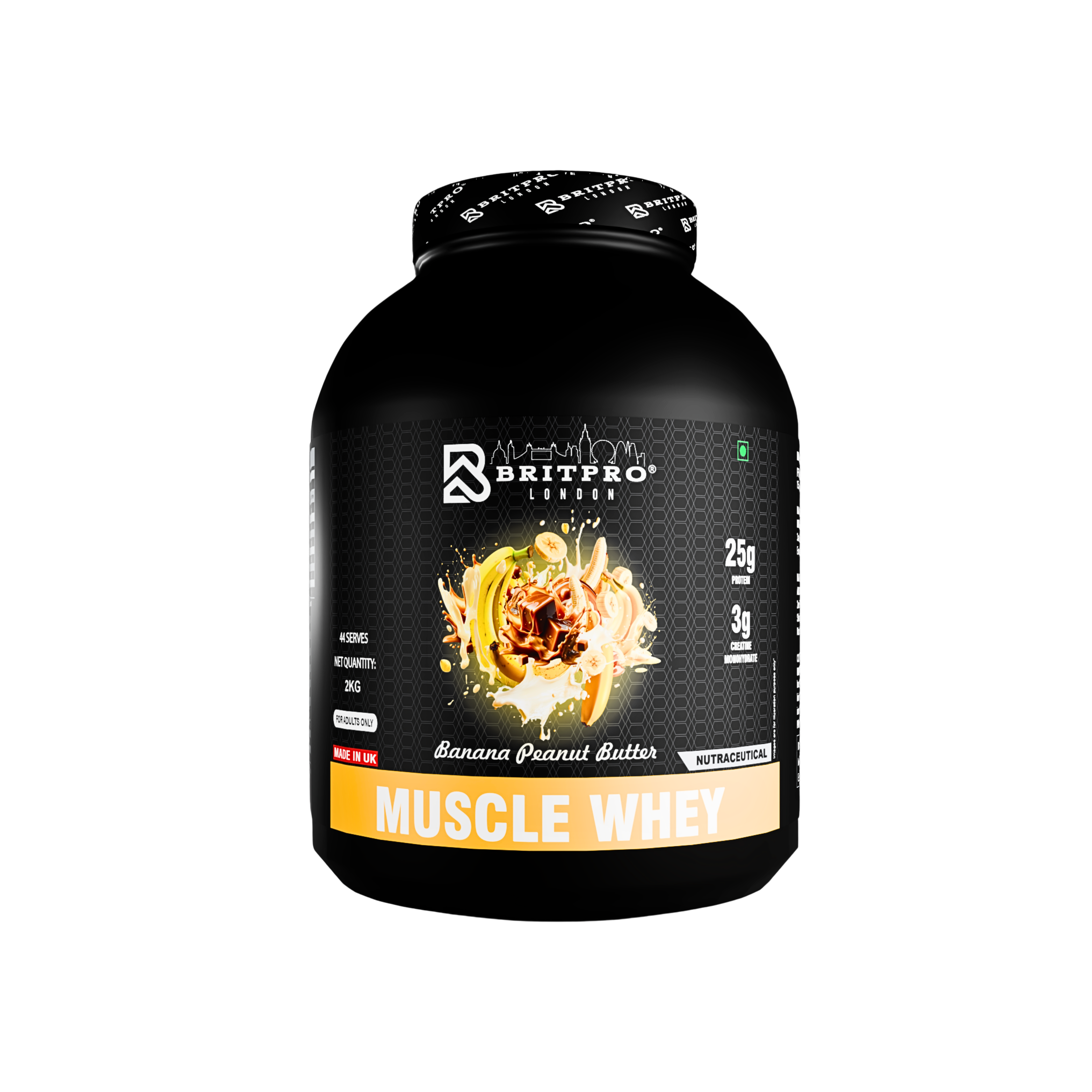BRITPRO London Muscle Whey Protein 2kg