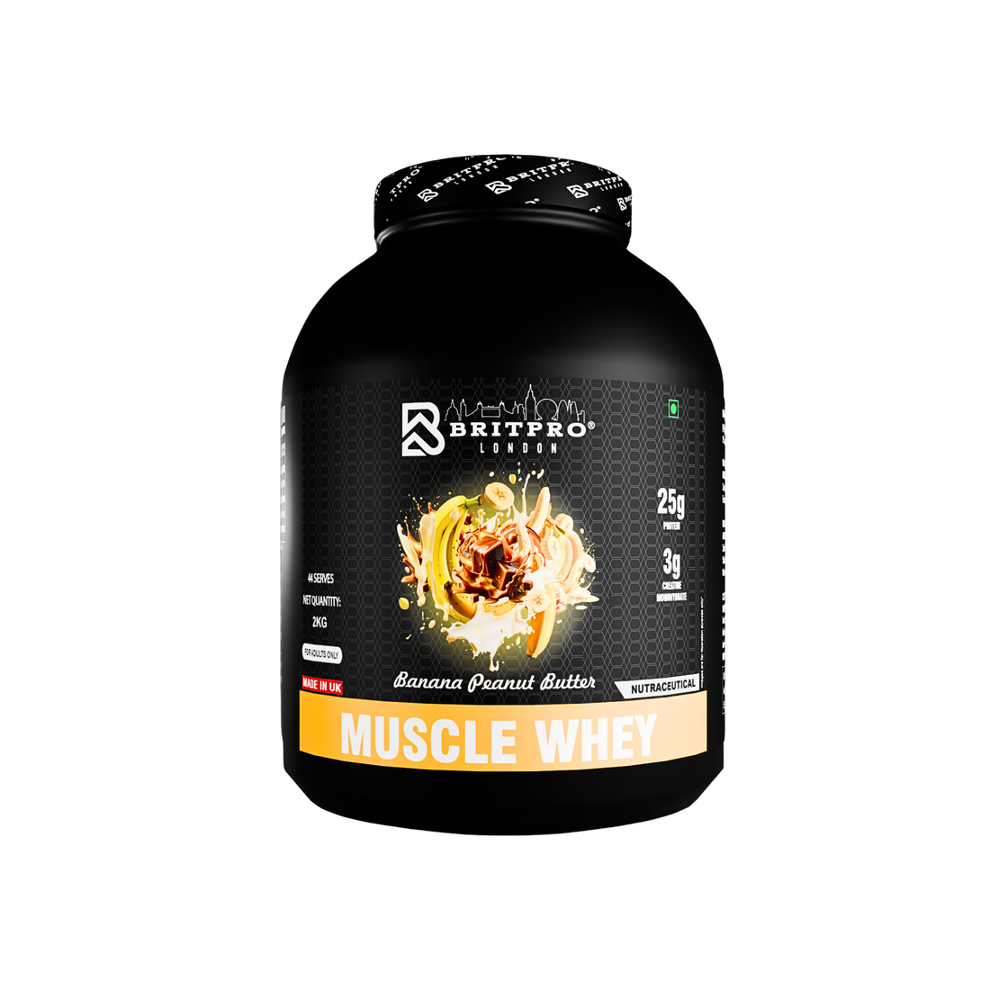 BRITPRO London Muscle Whey Protein 2kg