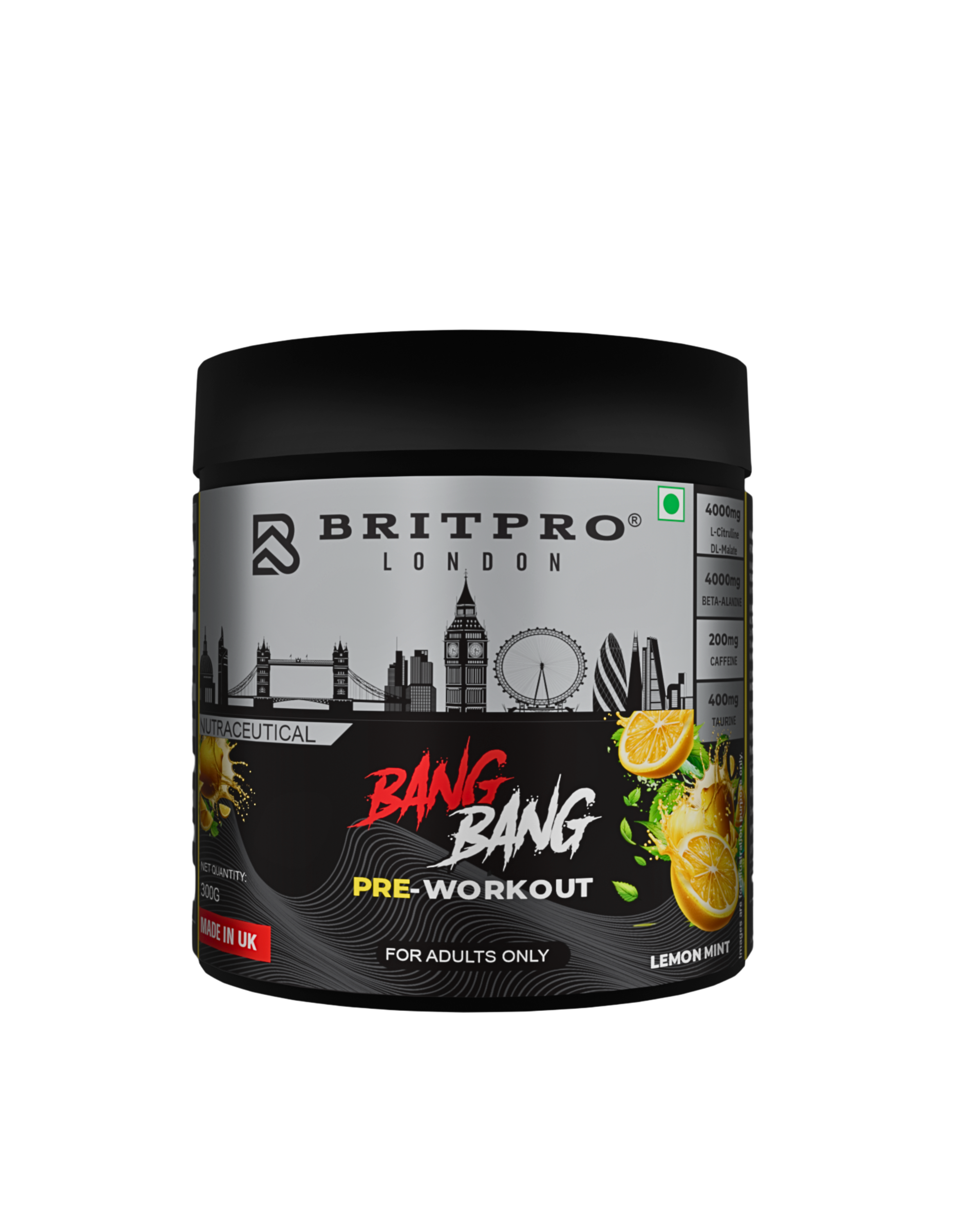 BRITPRO London® BANG BANG Pre-Workout