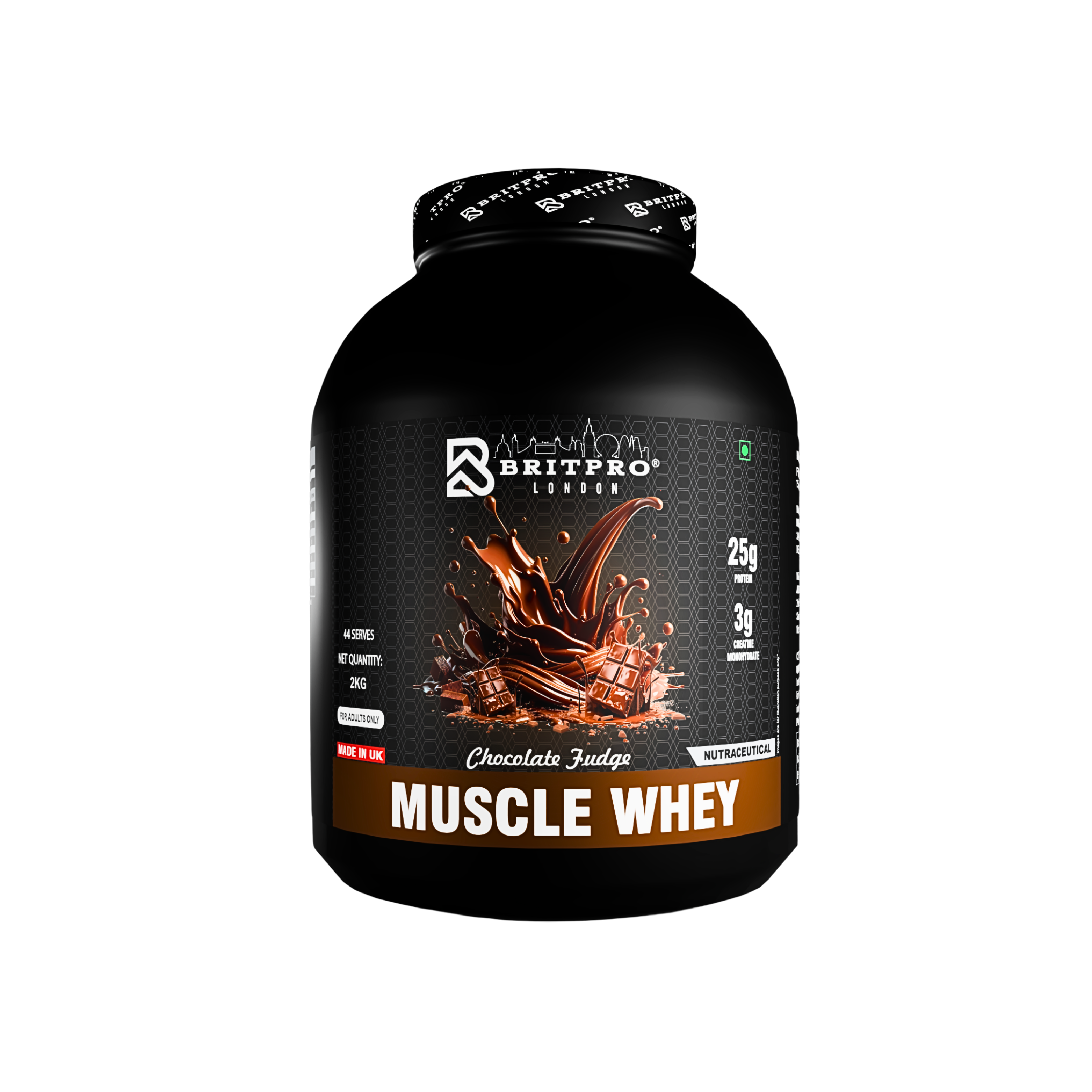 BRITPRO London Muscle Whey Protein 2kg