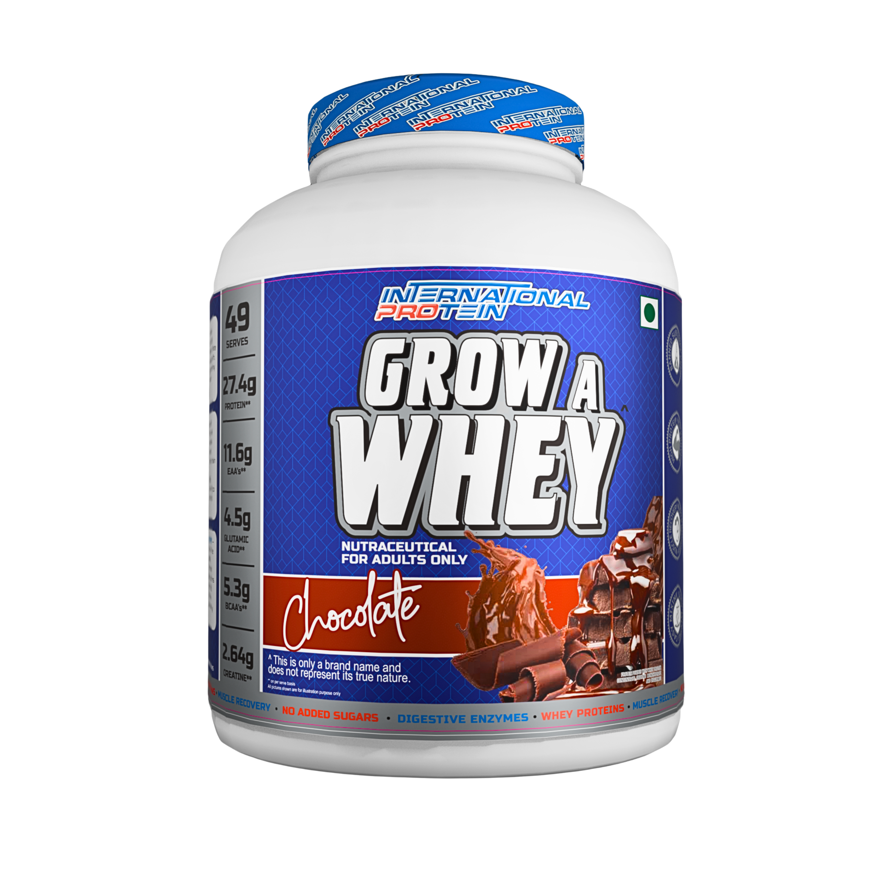 International Protein Grow A Whey Protein 5 Lbs (Australian)