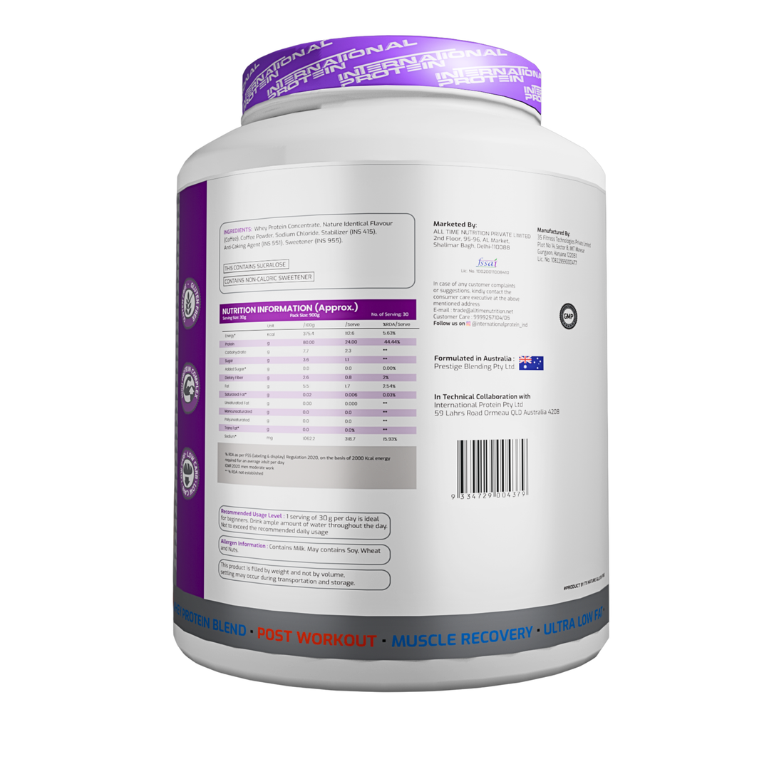 International protein prime whey 2lbs
