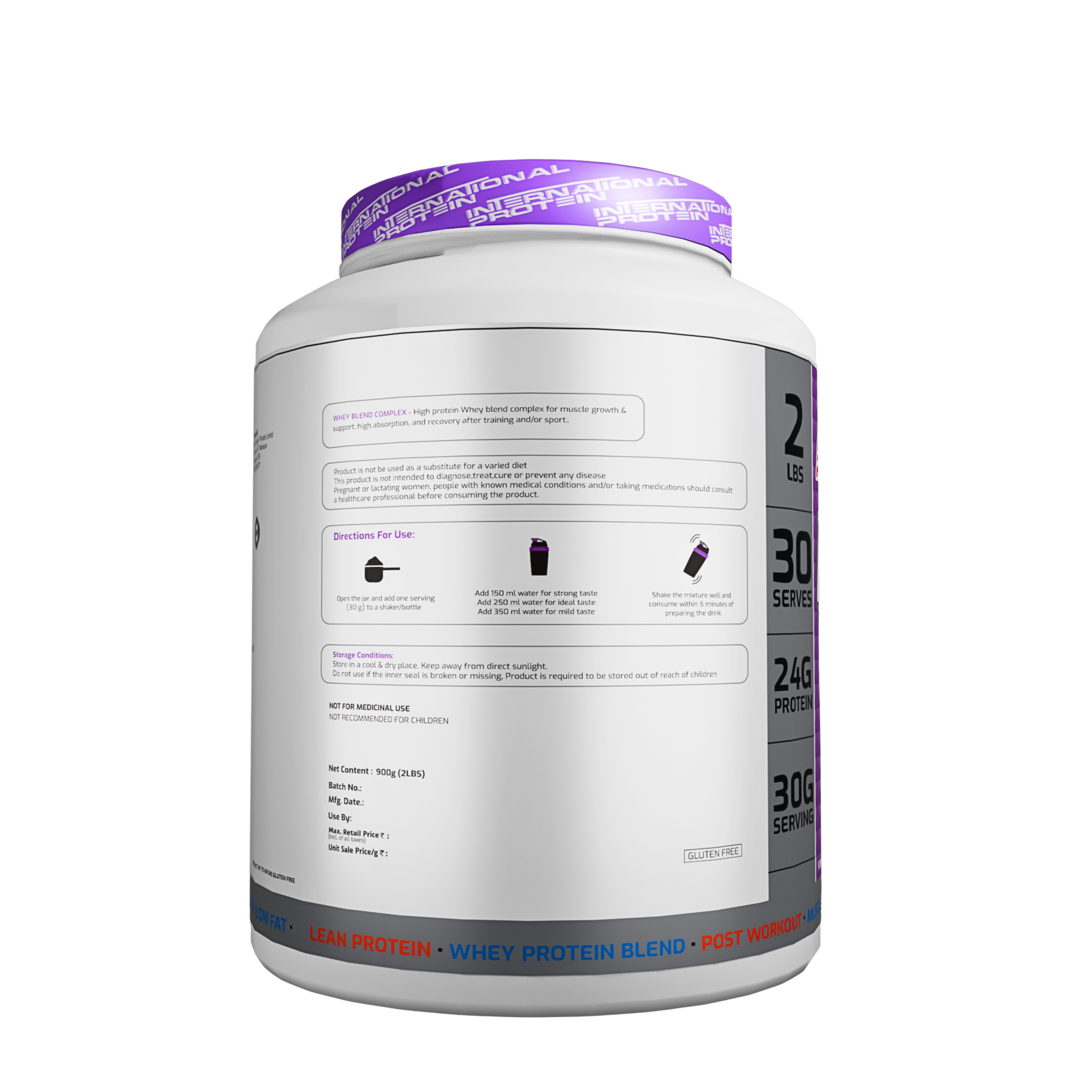 International protein prime whey 2lbs