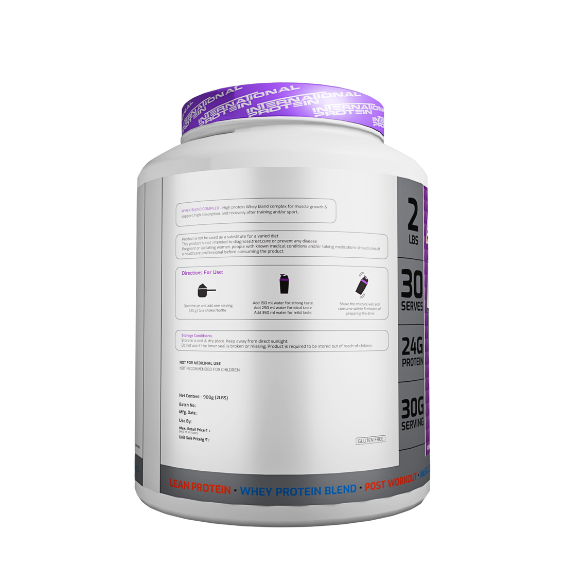 International protein prime whey 2lbs