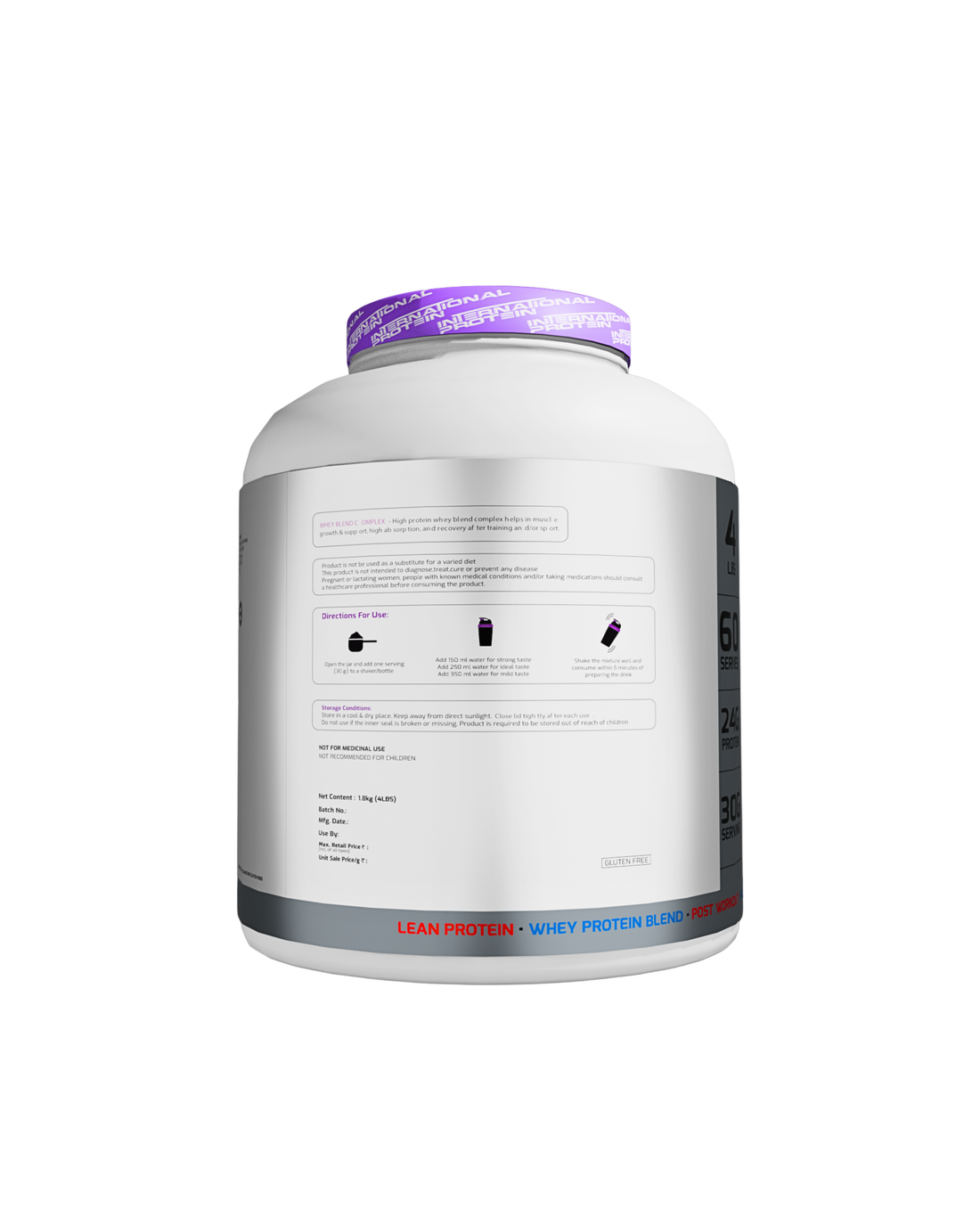 International protein prime whey 4lbs India
