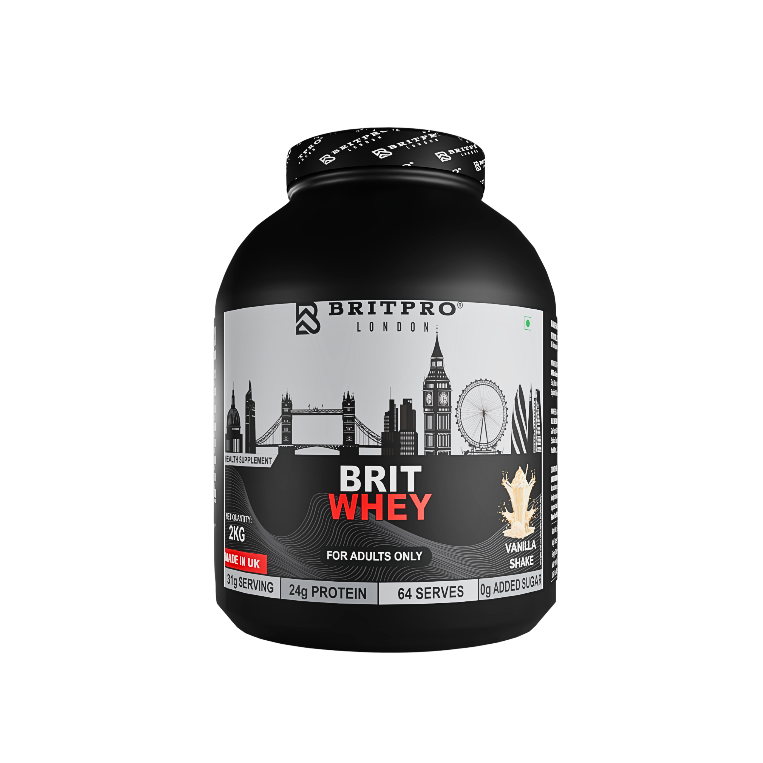 BRITPRO London BRIT Whey 2KG