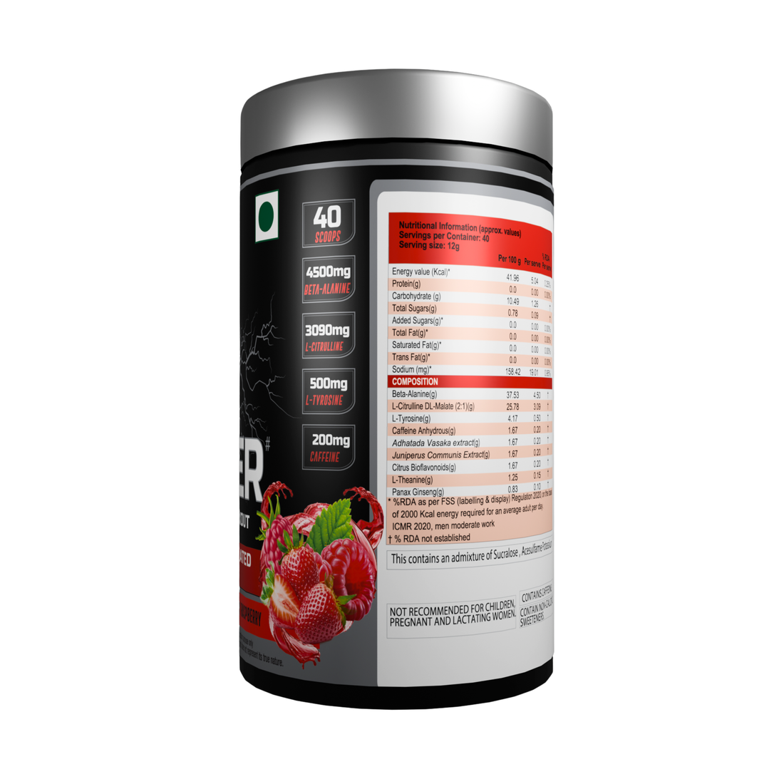 International Protein War Hammer 480g – Pre-Workout