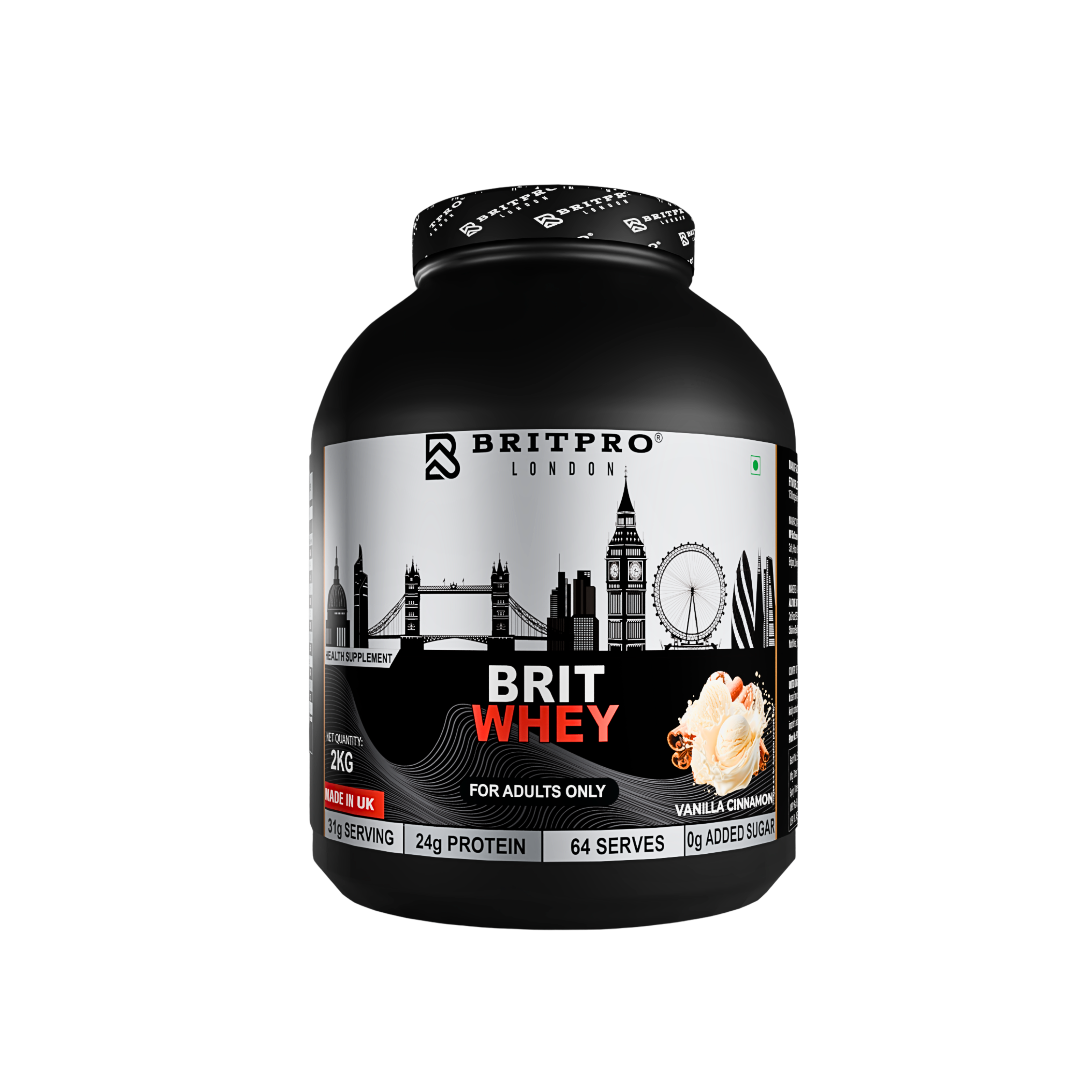 BRITPRO London BRIT Whey 2KG